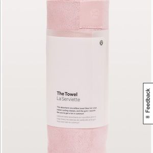 NWOT Lulu lemon The towel